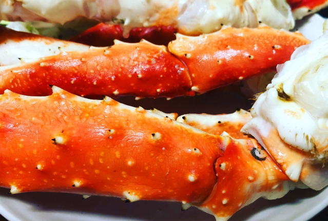 タラバガニの食べ方