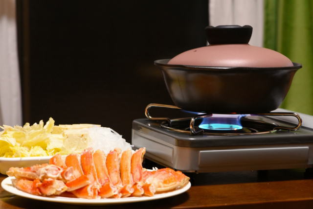 ズワイガニの食べ方