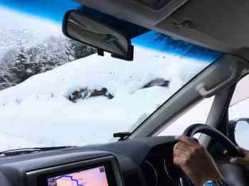 車中泊の冬対策