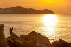 【夏メバル釣り】沖磯でののべ竿仕掛けと釣り方