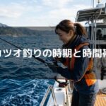 カツオ釣りの時期と時間帯