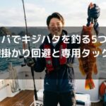 タイラバでキジハタを釣る5つの極意！根掛かり回避と専用タックル選び