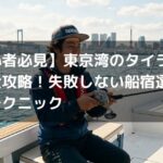 【初心者必見】東京湾のタイラバ船を完全攻略！失敗しない船宿選びと爆釣テクニック