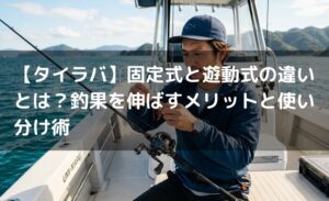 【タイラバ】固定式と遊動式の違いとは？釣果を伸ばすメリットと使い分け術
